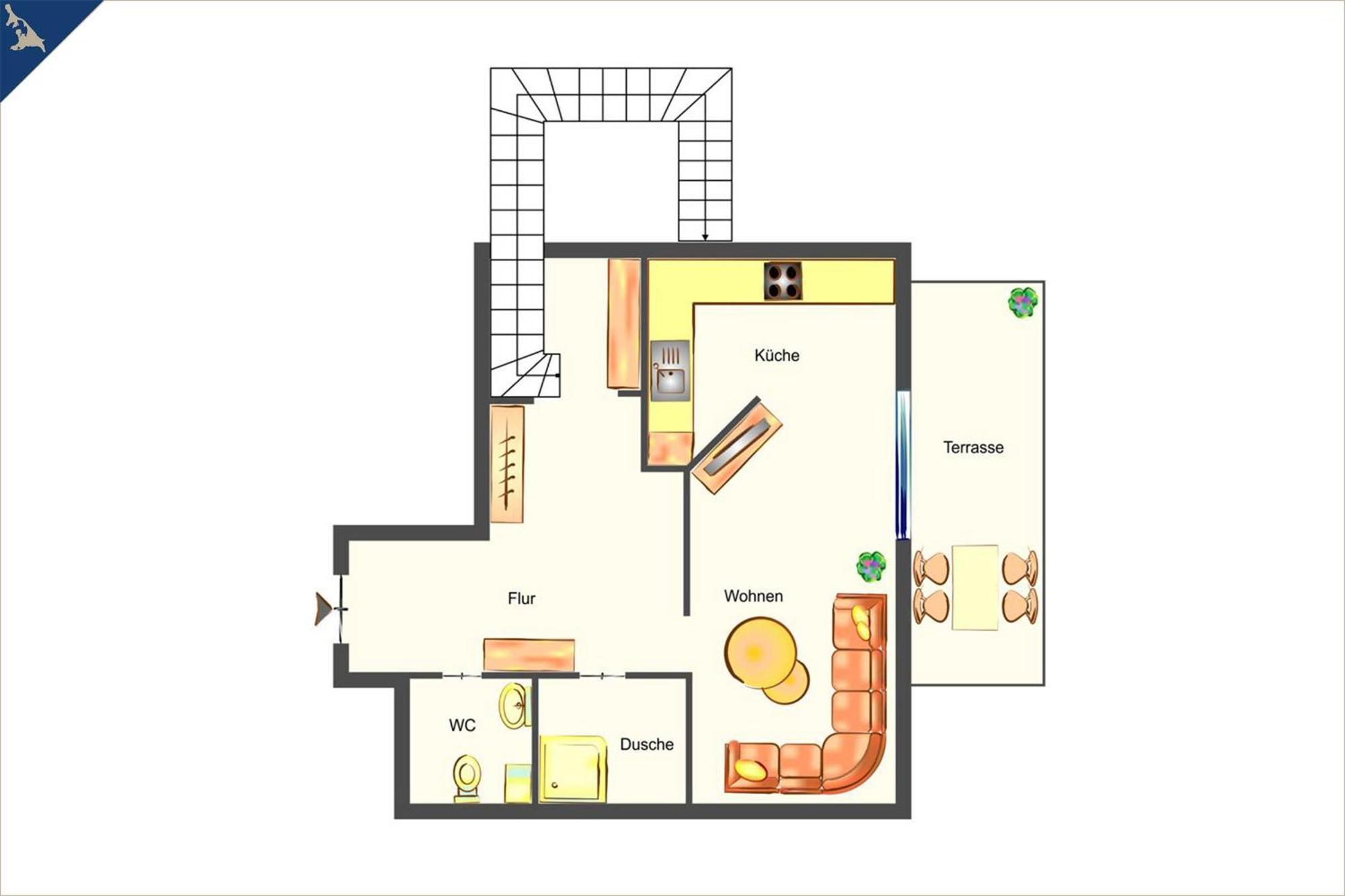 Villa Luna Ferienwohnung Achterdeck Heringsdorf  Exteriör bild