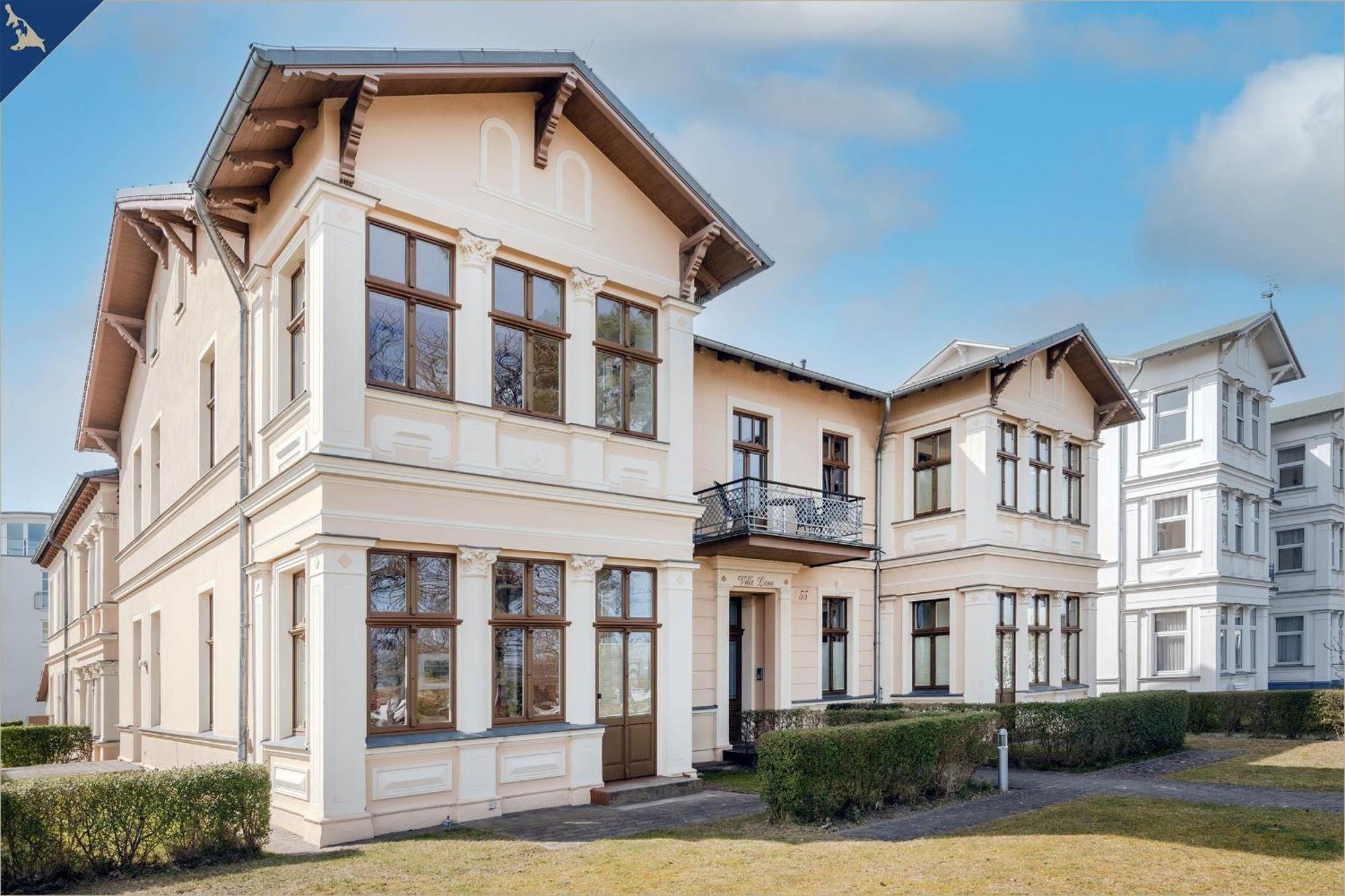 Villa Luna Ferienwohnung Achterdeck Heringsdorf  Exteriör bild